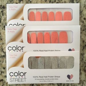 Set of 3 color street